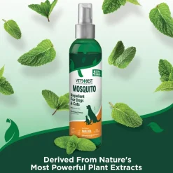 Vet's Best Mosquito Repellent Spray for Dogs & Cats (8 oz)