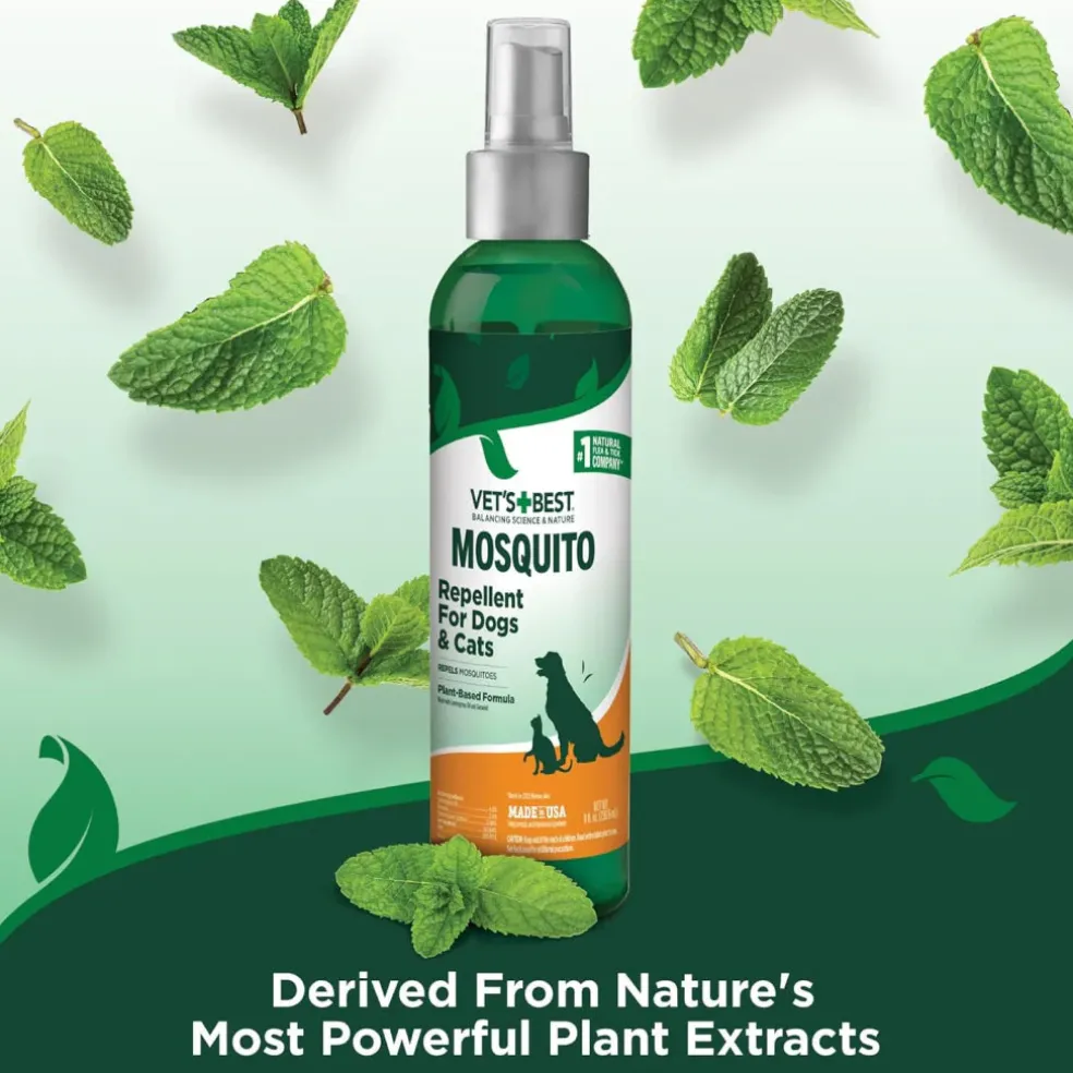 Vet's Best Mosquito Repellent Spray for Dogs & Cats (8 oz)