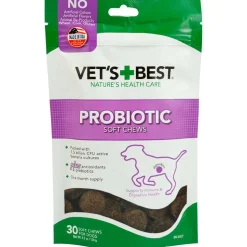 Vet's Best Probiotic Supplement For Dogs (30 Soft Chews)