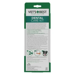 Vet’s Best Toothbrush and Enzymatic Toothpaste Set For Dogs