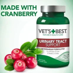 Vet's Best Urinary Tract Support For Cats (60 tablets)