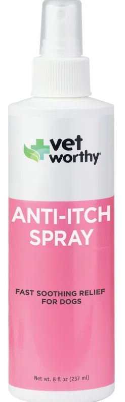 Vet Worthy Anti-Itch Spray for Dogs 8 oz