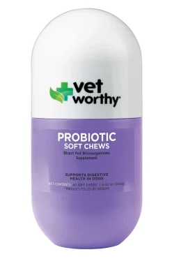Vet Worthy Probiotic Soft Chews for Dogs (45 ct)