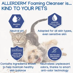 Virbac Allerderm Foaming Cleanser For Dogs & Cats (6.76 oz)