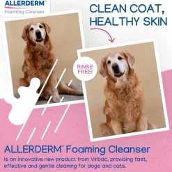 Virbac Allerderm Foaming Cleanser For Dogs & Cats (6.76 oz)
