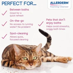 Virbac Allerderm Foaming Cleanser For Dogs & Cats (6.76 oz)