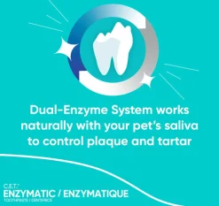 Virbac C.E.T. Enzymatic Toothpaste for Dogs & Cats, 2.5 oz