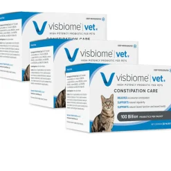 Visbiome Vet High Potency Probiotic Packets Constipation Care for Cats, 30-count