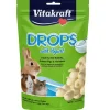 Vitakraft Drops with Yogurt Treats for Rabbits, Guinea Pigs & Hamsters, 5.3-oz