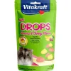 Vitakraft Mini Drops Banana & Cherry Flavor Treat for Dwarf Hamsters, Rats & Mice, 2.5-oz