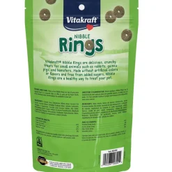 Vitakraft Nibble Rings Small Animal Treat, 10.6-oz