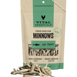 Vital Essentials Freeze-Dried Raw Minnows Treats For Dogs
