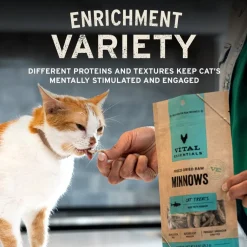 Vital Essentials Freeze-Dried Duck Liver Treats for Cats, 0.9-oz