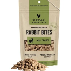 Vital Essentials Freeze-Dried Raw Rabbit Bites Treats For Dogs