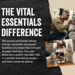 Vital Essentials Freeze-Dried Raw Rabbit Bites Treats For Dogs