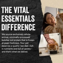 Vital Essentials Freeze-Dried Raw Rabbit Bites Treats For Cats (0.9 oz)