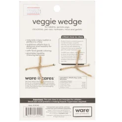 Ware Carnival Crop Veggie Wedge Chew, 2-count
