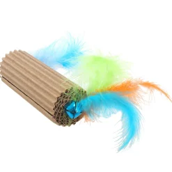 Ware Corrugated Bell Bar Toy for Small Animals