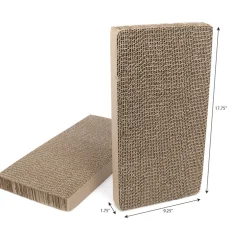 Ware Corrugated Double Reversible Replacement Scratcher with Catnip