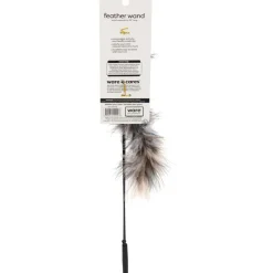 Ware Feather Wand Teaser Cat Toy