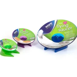 Ware Flying Saucer Exercise Wheel for Small Pets, Color Varies