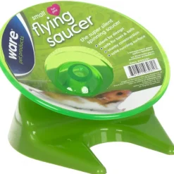 Ware Flying Saucer Exercise Wheel for Small Pets, Color Varies