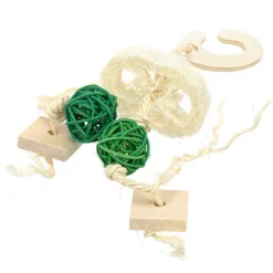 Ware Hanging Loofah Bunch Toy for Small Animals, 1-count