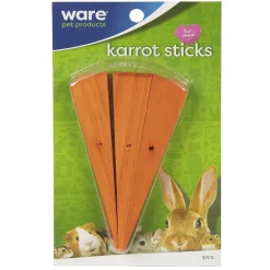 Ware Karrot Sticks for Small Animals, 3-count