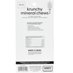 Ware Krunchy Mineral Chews for Small Animal, 4-count