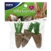 Ware Mini Alfa Karrots Chew Treat for Small Animals, 3-count