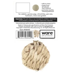 Ware Mini Nature Ball Chew Toy for Small Animal