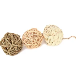 Ware Nature Balls Chew Toy for Small Animal, Value Pack, 3-pc