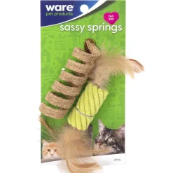 Ware Sassy Springs Cat Toy, 1 count