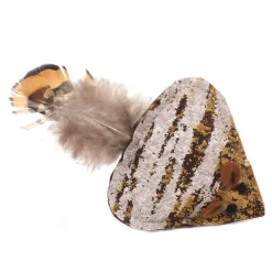 Ware Soft Feather Mouse with Catnip Cat Toy, 1 count