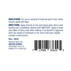 Wartsoff Wart Removal Ointment (4oz)