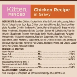 Wellness CORE Tiny Tasters Grain-Free Micned Chicken Wet Food for Kittens (1.75 oz x 12 pouches)