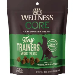 Wellness CORE Tiny Trainers Tender Grain Free Lamb & Apple Dog Treats (6 oz)