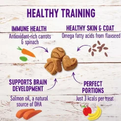 Wellness Crunchy Puppy Bites Chicken & Carrot Recipe Grain-Free Dog Treats (6 oz)