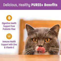 Wellness Lickable Treats Chicken Recipe Natural Treats for Cats, 2.5-oz
