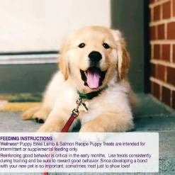 Wellness Soft Puppy Bites Lamb & Salmon Recipe Grain-Free Dog Treats (3 oz)