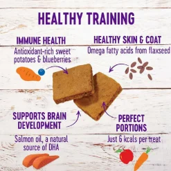 Wellness Soft Puppy Bites Lamb & Salmon Recipe Grain-Free Dog Treats (3 oz)