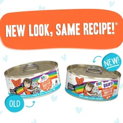 Weruva BFF Gravy Chicken & Salmon Crazy 4 U! Dinner in Gravy Cat Food