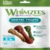 Whimzees Brushzees Daily Use Dental Treats For Small Dogs (14 ct)