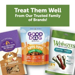 Whimzees Brushzees Daily Use Dental Treats For Small Dogs (14 ct)