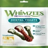 WHIMZEES Brushzees Natural Grain-Free Dental Chews For Dog Treats, Medium (12.7 oz)