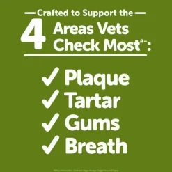 WHIMZEES Brushzees Natural Grain-Free Dental Chews For Dog Treats, Medium (12.7 oz)