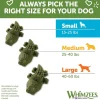 Whimzees by Wellness Alligator Natural Grain-Free Dental Chews For Small Breed Dogs (24 count)