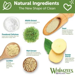 Whimzees by Wellness Alligator Natural Grain-Free Dental Chews For Small Breed Dogs (24 count)