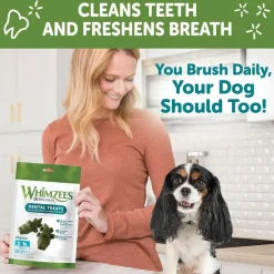 Whimzees by Wellness Alligator Natural Grain-Free Dental Chews For Small Breed Dogs (24 count)