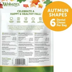Whimzees by Wellness Fall Value Bag Small Dental Dog Chews (6.3 oz)